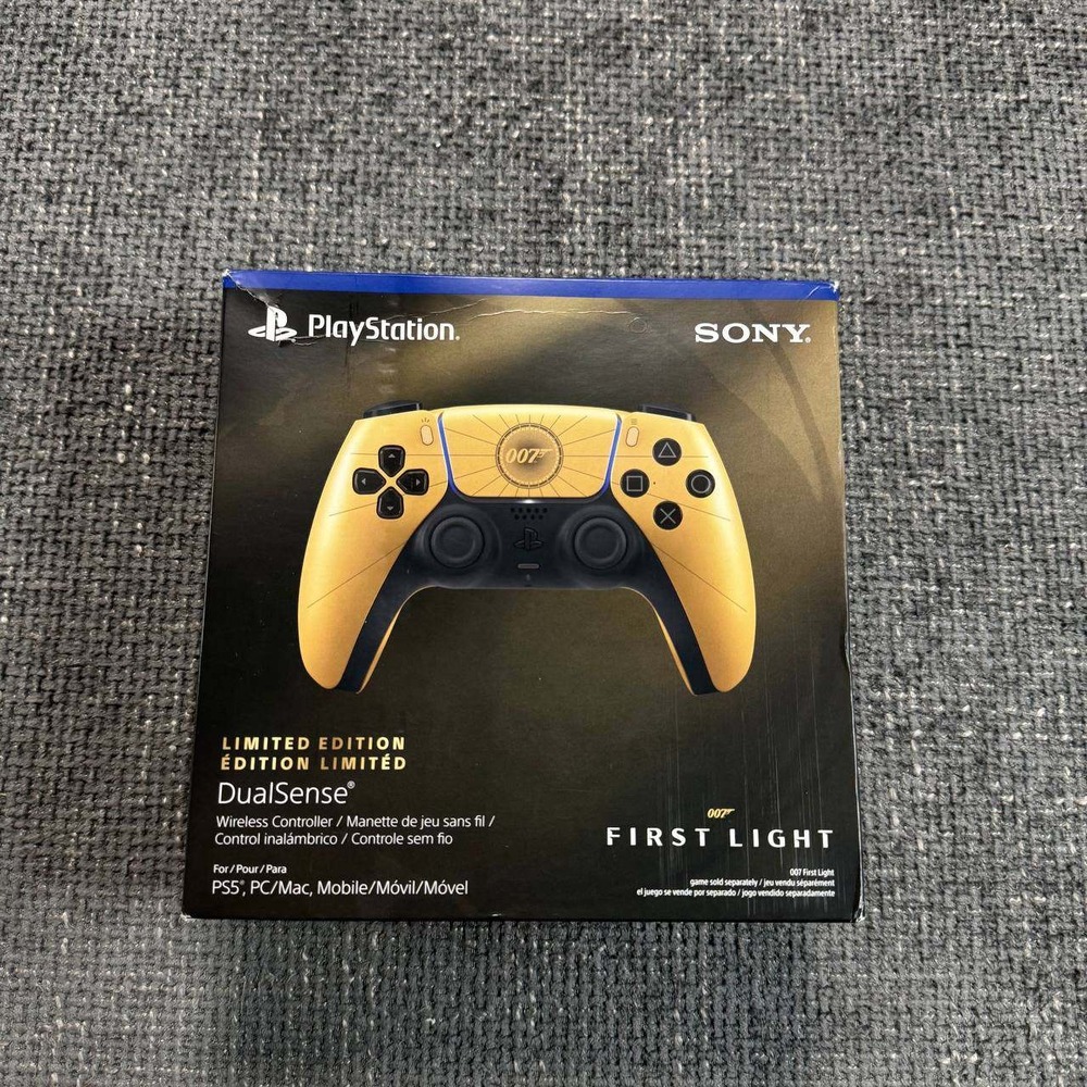 Sony DualSense PS5 Controller 007 First Light Limited Edition Black Box only